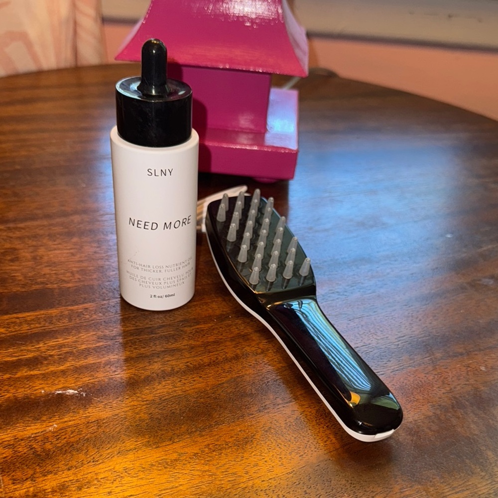 Solaris Laboratories NY Intensive LED Hair Growth Brush & Need More Treatment